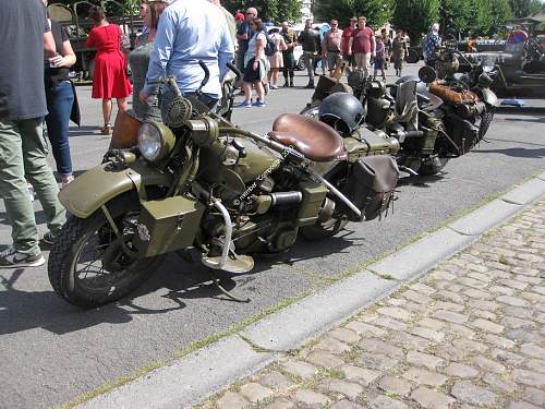 Wartime Motor Cycles I have photographed around Europe