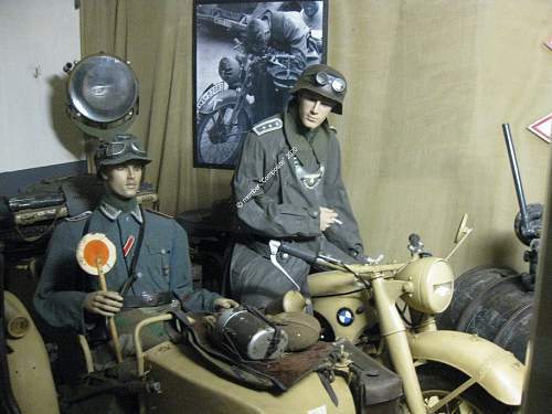 Wartime Motor Cycles I have photographed around Europe