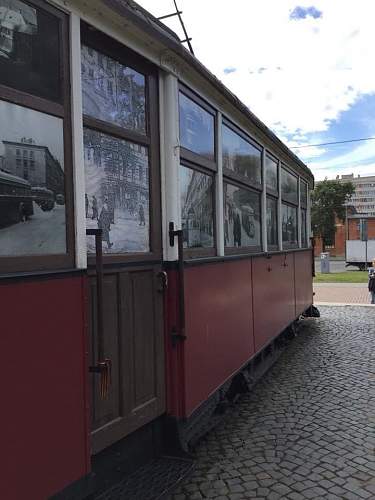 Wartime Leningrad Trams