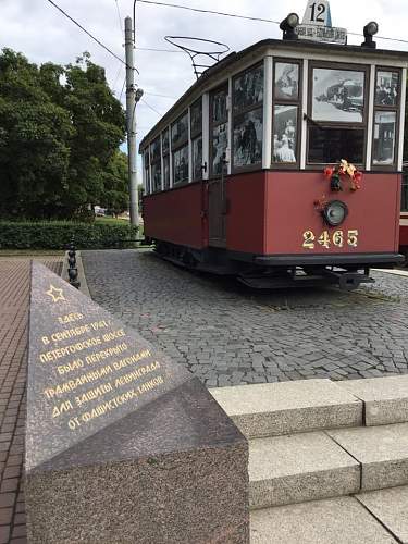 Wartime Leningrad Trams