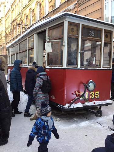 Wartime Leningrad Trams