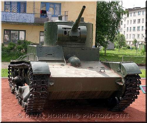 T-26 light Soviet tank