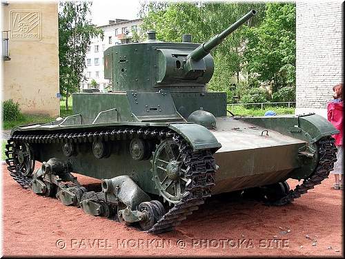 T-26 light Soviet tank