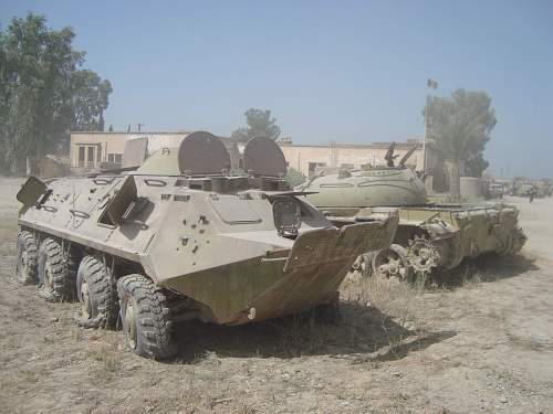 Soviet armour in afghan