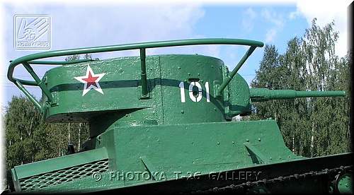 T-26 light Soviet tank