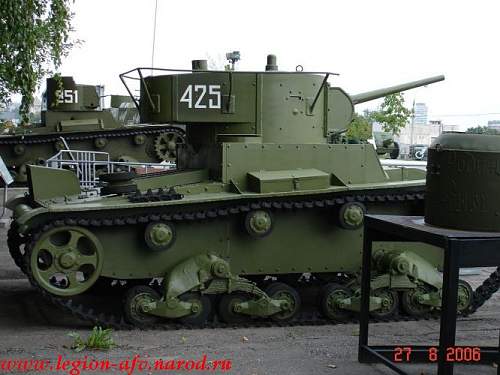 T-26 light Soviet tank