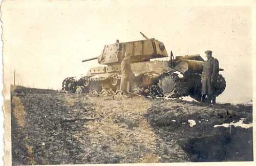 Soviet Russian KV 1 tanks