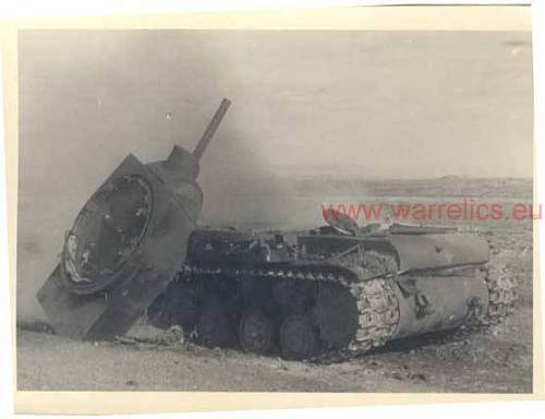 Soviet Russian KV 1 tanks