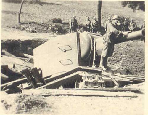 KV 2 Soviet Russian tanks, abandoned and destroyed