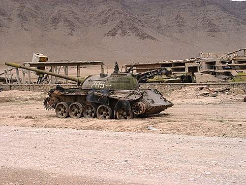 Soviet armour in afghan