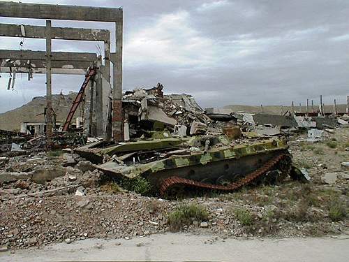 Soviet armour in afghan