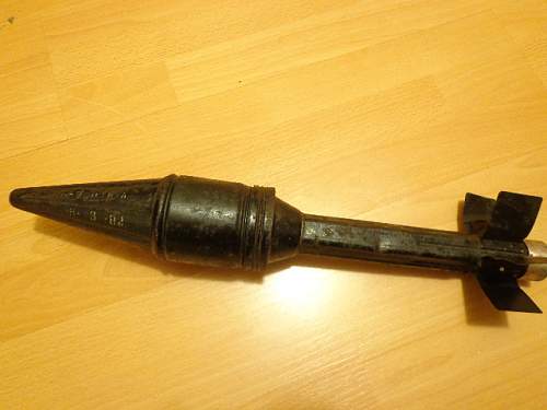 Russian rpg 2 warhead (post ww2)