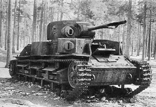T-28 soviet tank. One of my favorites