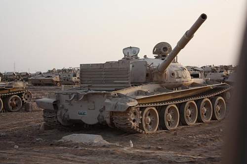 Russian tanks in the Taji Iraq area