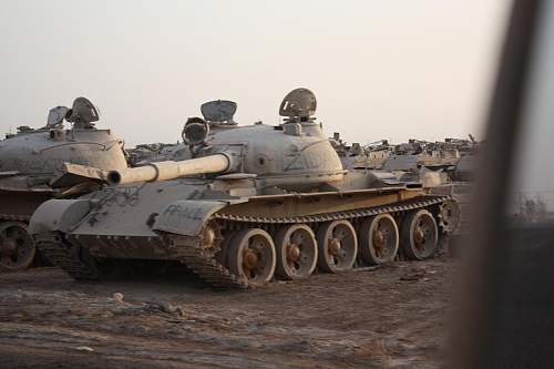 Russian tanks in the Taji Iraq area