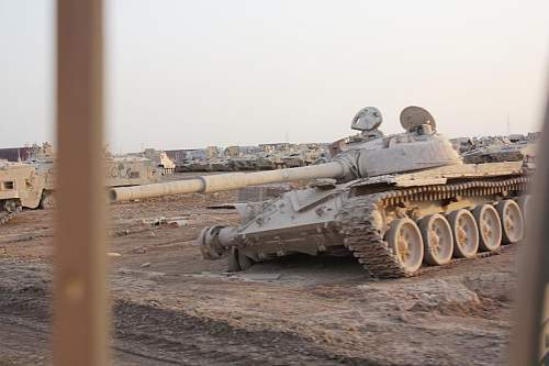 Russian tanks in the Taji Iraq area