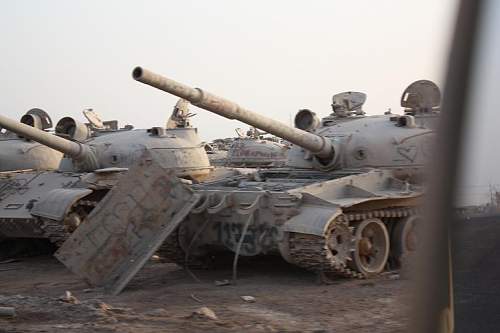 Russian tanks in the Taji Iraq area