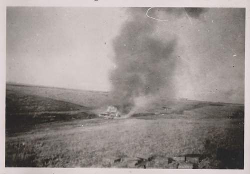 T 34 tank &quot; Kotovskiy&quot; destroyed with the crew in the Kursk area