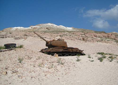 Soviet Tank in Socotra, Republic of Yemen