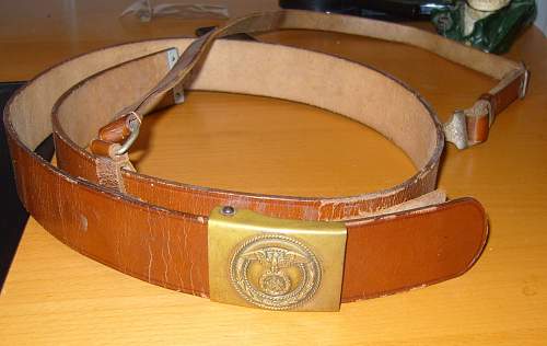 Question - SA Belts one Colour only ?