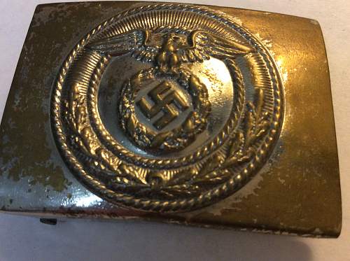 Real belt buckle?