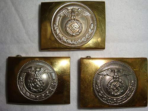 3 New SA Buckles