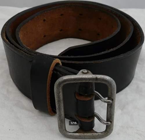 Original NSKK belt and buckle ?