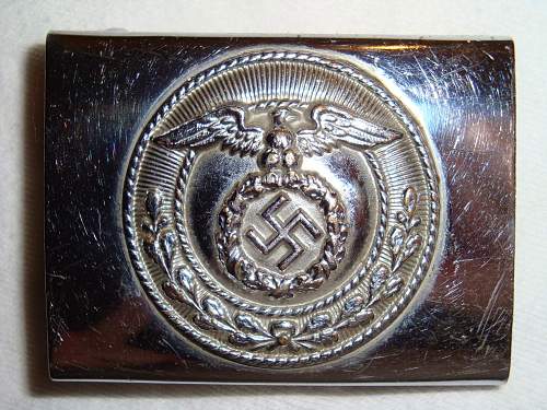 SA Buckles (Nickel) Mobile Swastika