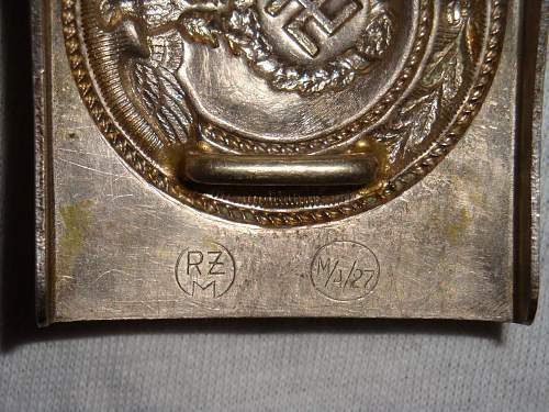 Marked SA Buckles...