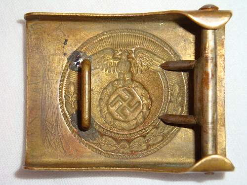 SA Buckles (Brass) Mobile Swastika