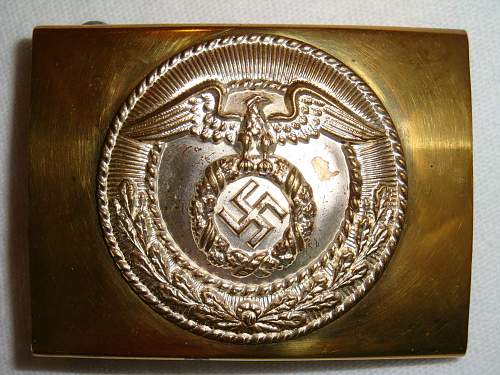 SA Buckles (Brass) Mobile Swastika