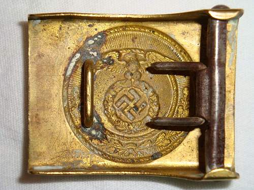 SA Buckles (Brass) Mobile Swastika