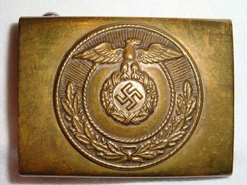 SA Buckles (Brass) Mobile Swastika