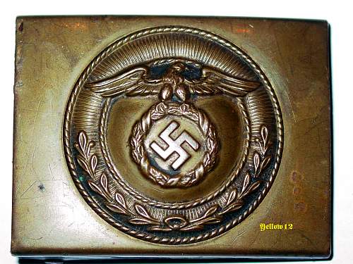 SA Buckles (Brass) Mobile Swastika