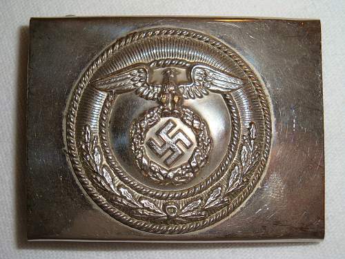 SA Buckles (Nickel) Mobile Swastika