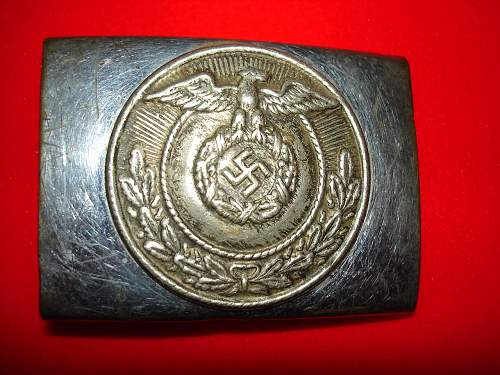 SA Buckles (Nickel) Mobile Swastika