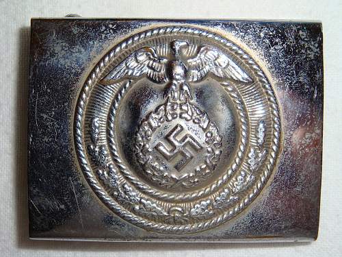 SA Buckles (Nickel) Mobile Swastika