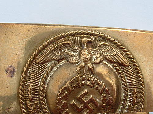 Mobile Swastika SA Buckle