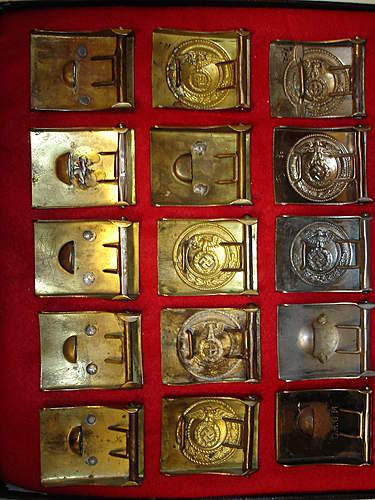 A Bunch of SA buckles