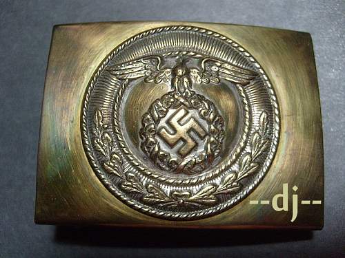 SA Buckles (Brass) Mobile Swastika