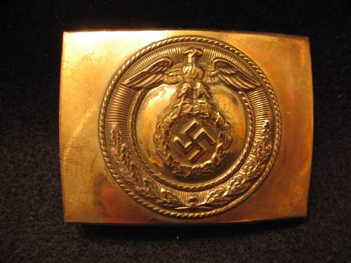 SA Buckles (Brass) Mobile Swastika