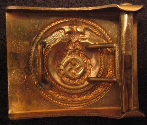 SA Buckles (Brass) Mobile Swastika