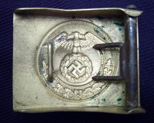 SA Buckles (Brass) Mobile Swastika