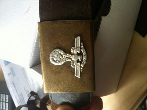 NSKK belt buckle genuine?