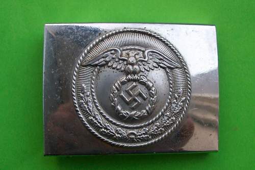 SA Buckles (Nickel) Mobile Swastika