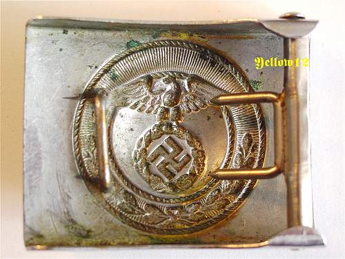 SA Buckles (Nickel) Mobile Swastika