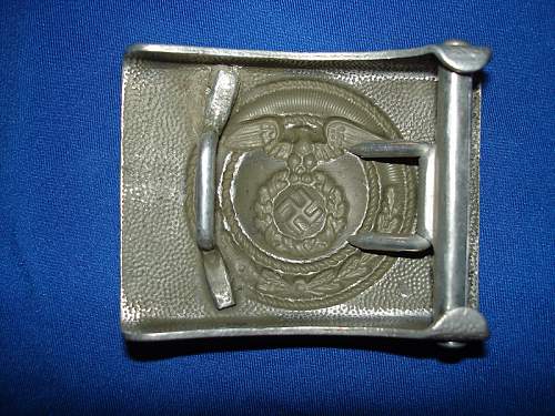 SA, NSKK, NSFK Motor School Buckles