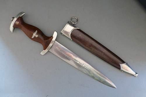 Early SA dagger by Carl Linder