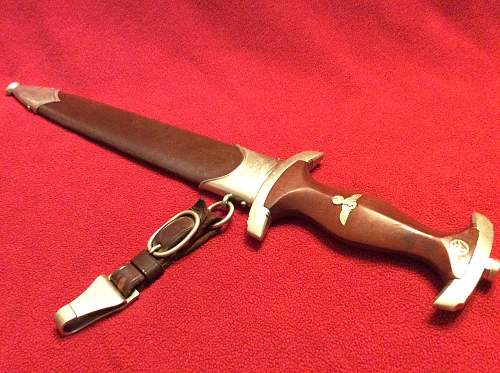 Early J.A henckels SA dagger