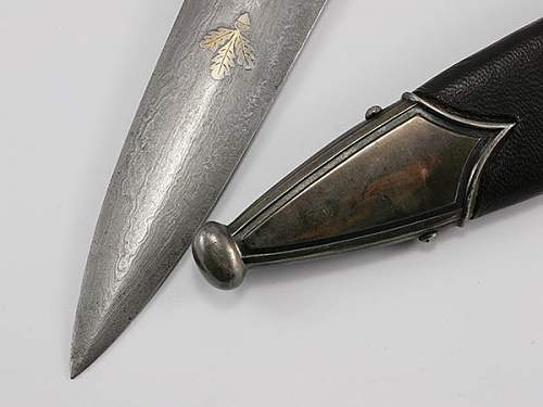 Help Engraved German Dagger - SA